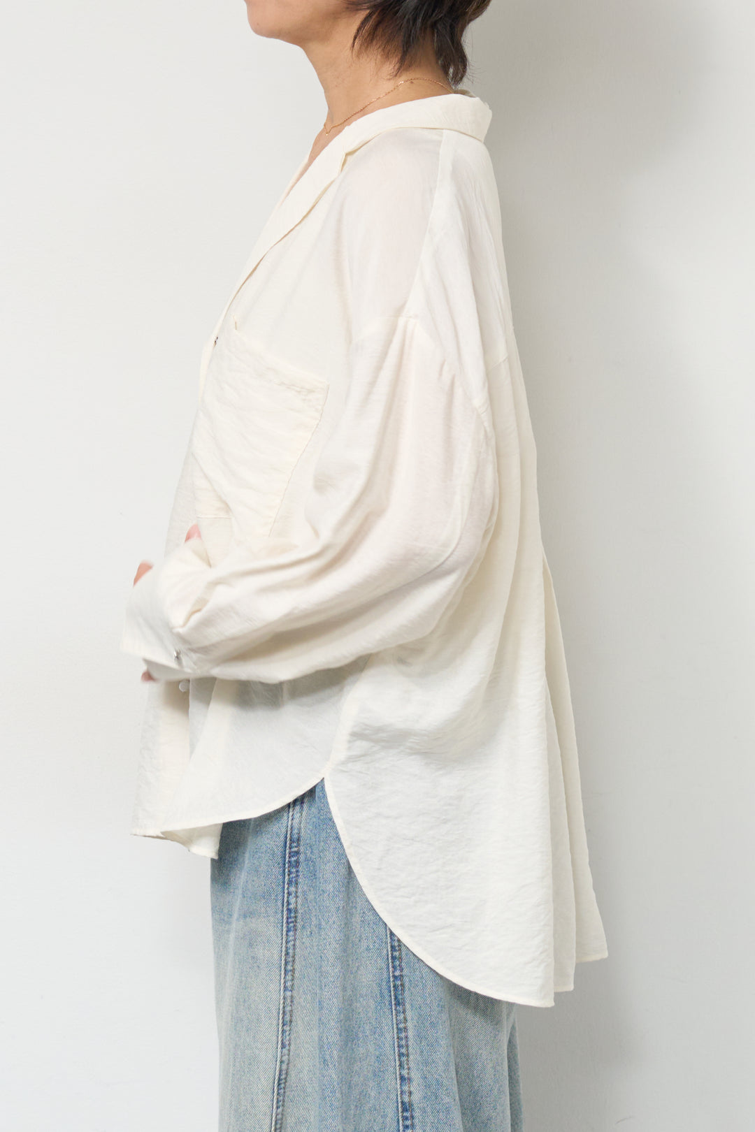 シアーシャツジャケット