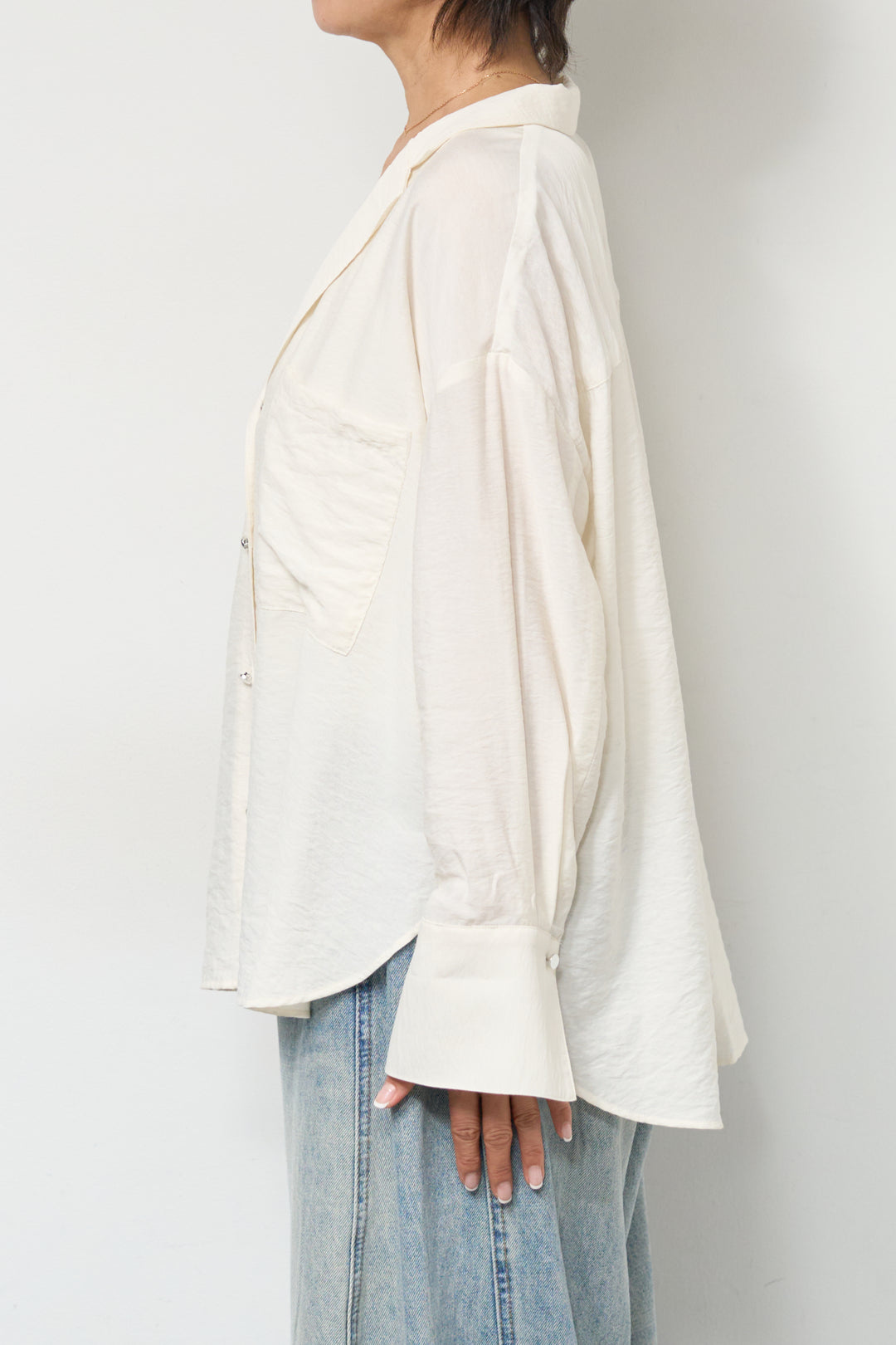 シアーシャツジャケット