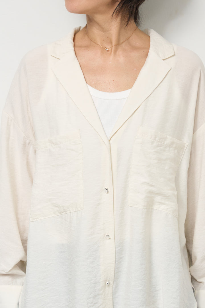 シアーシャツジャケット