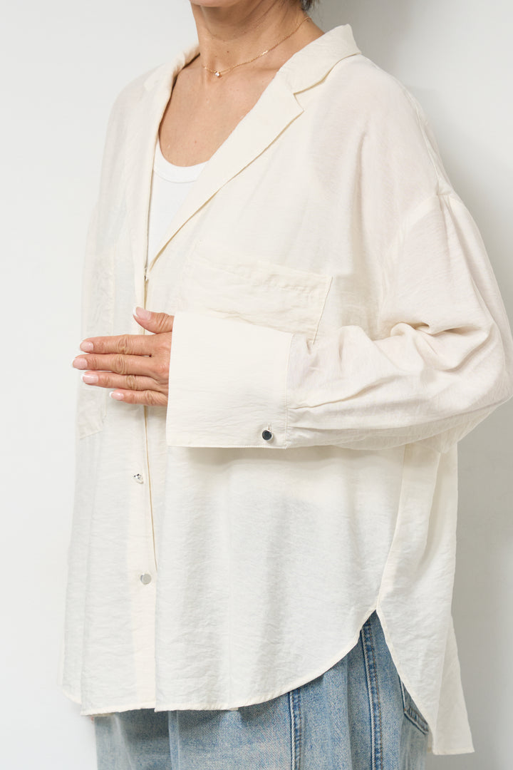 シアーシャツジャケット