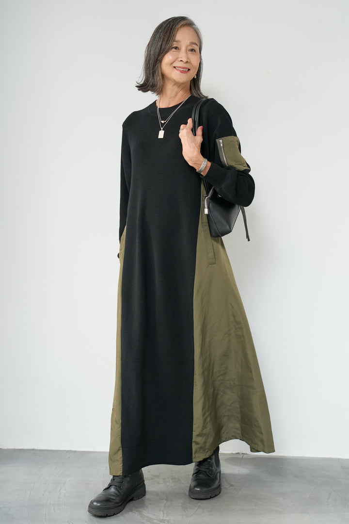 ミリタリー切替ワンピース