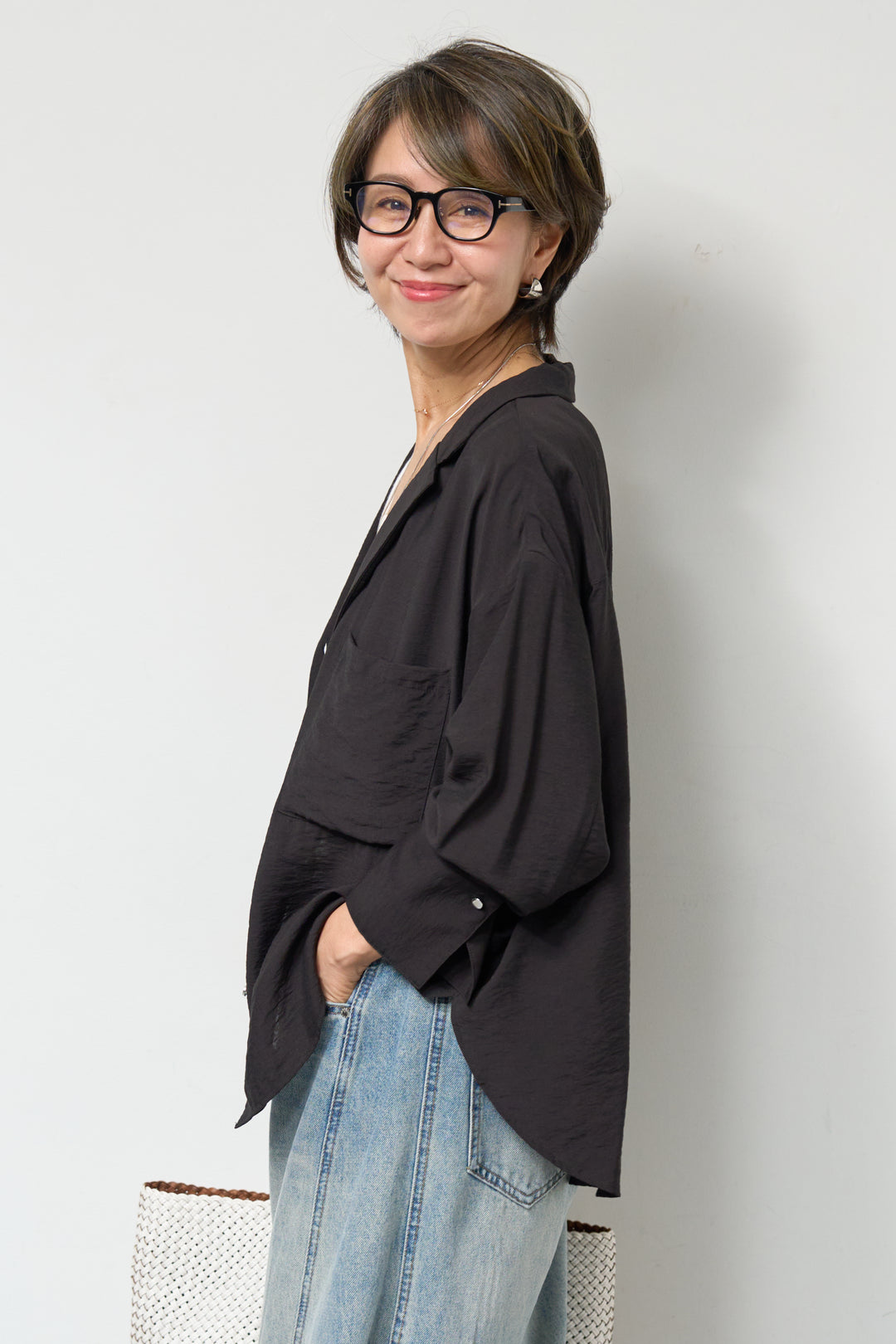 シアーシャツジャケット