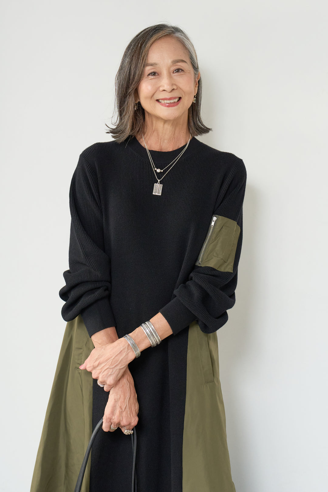 ミリタリー切替ワンピース