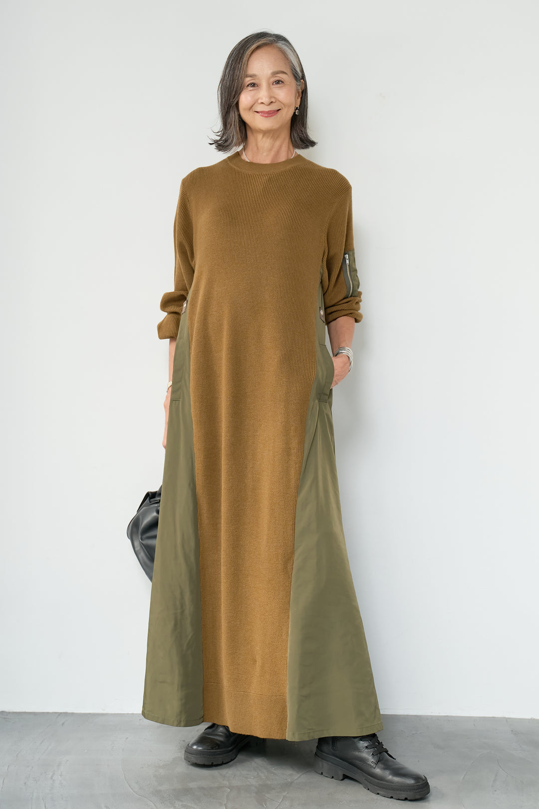 ミリタリー切替ワンピース