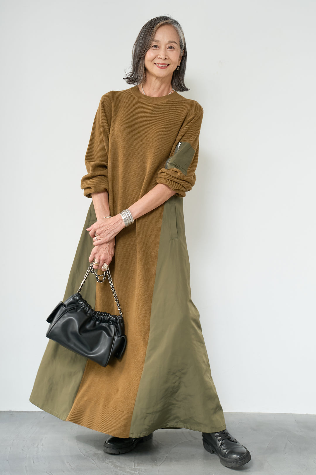 ミリタリー切替ワンピース