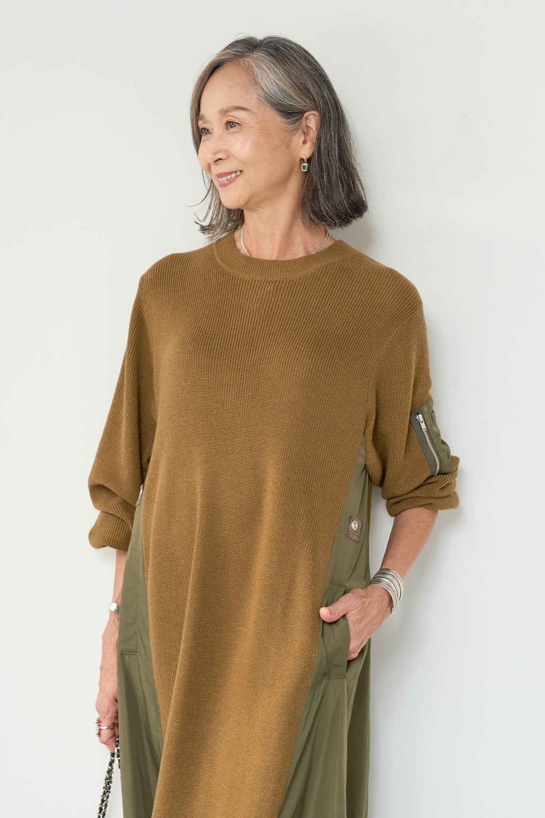 ミリタリー切替ワンピース