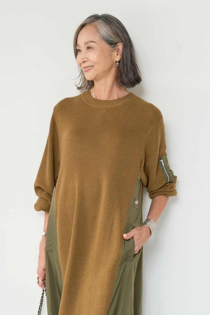 ミリタリー切替ワンピース