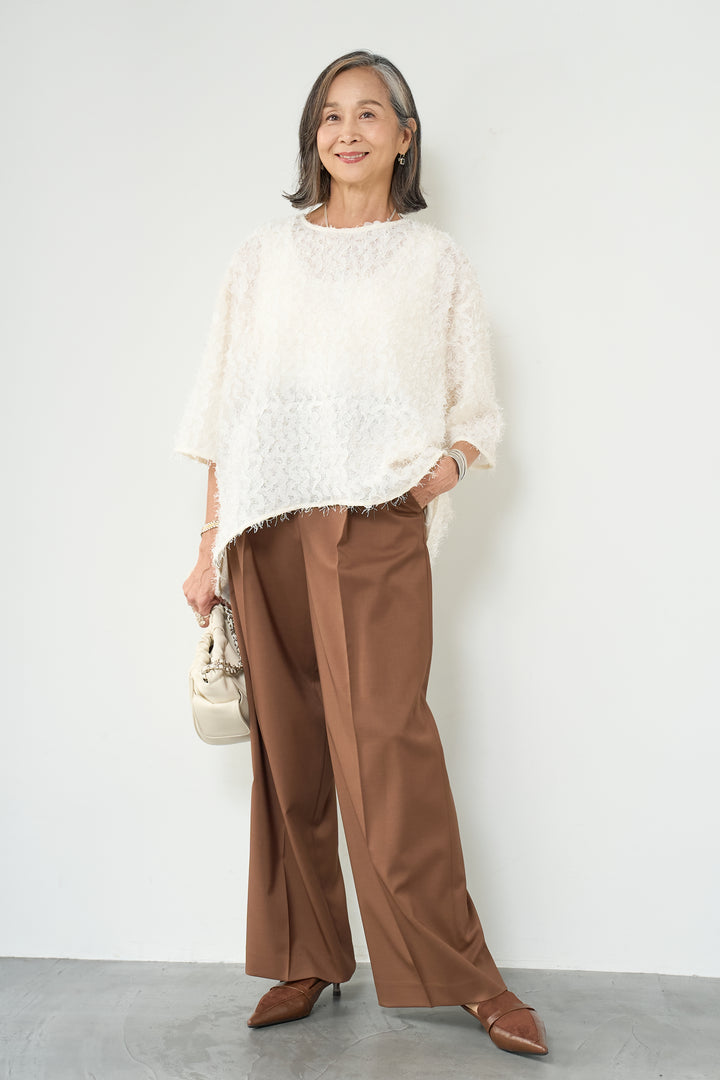 フェザーフリンジプルオーバー