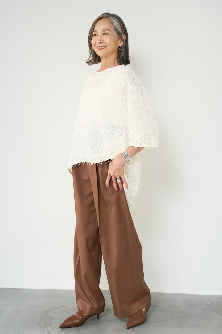 フェザーフリンジプルオーバー