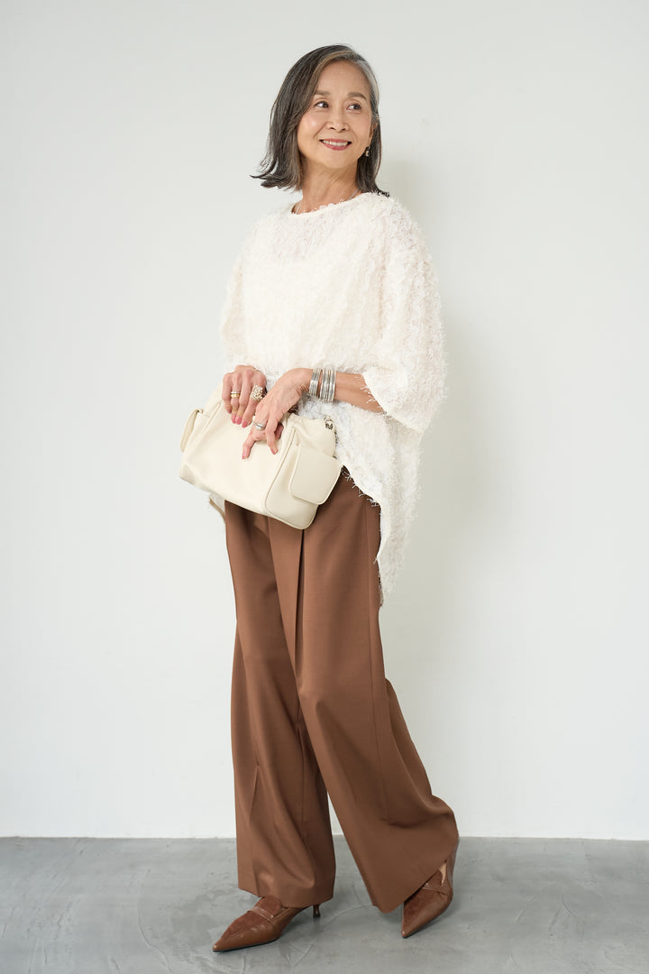 フェザーフリンジプルオーバー