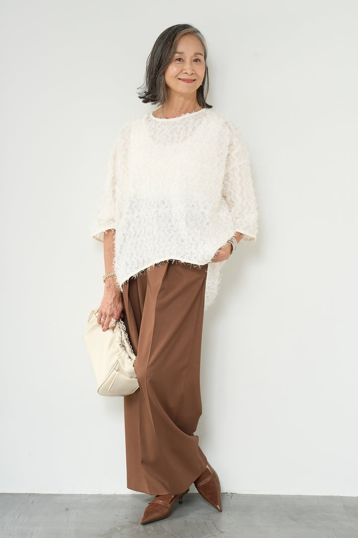 フェザーフリンジプルオーバー