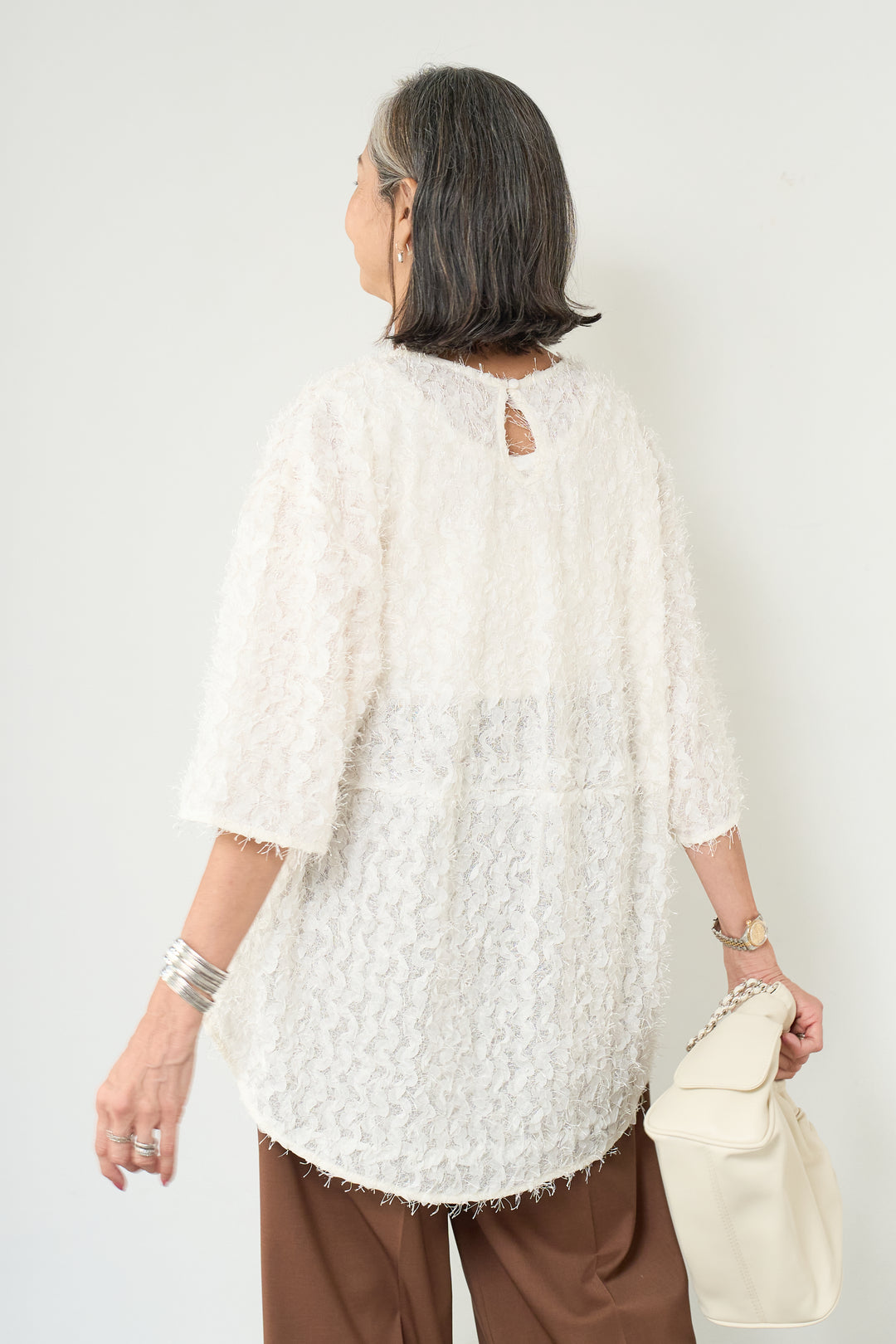 フェザーフリンジプルオーバー