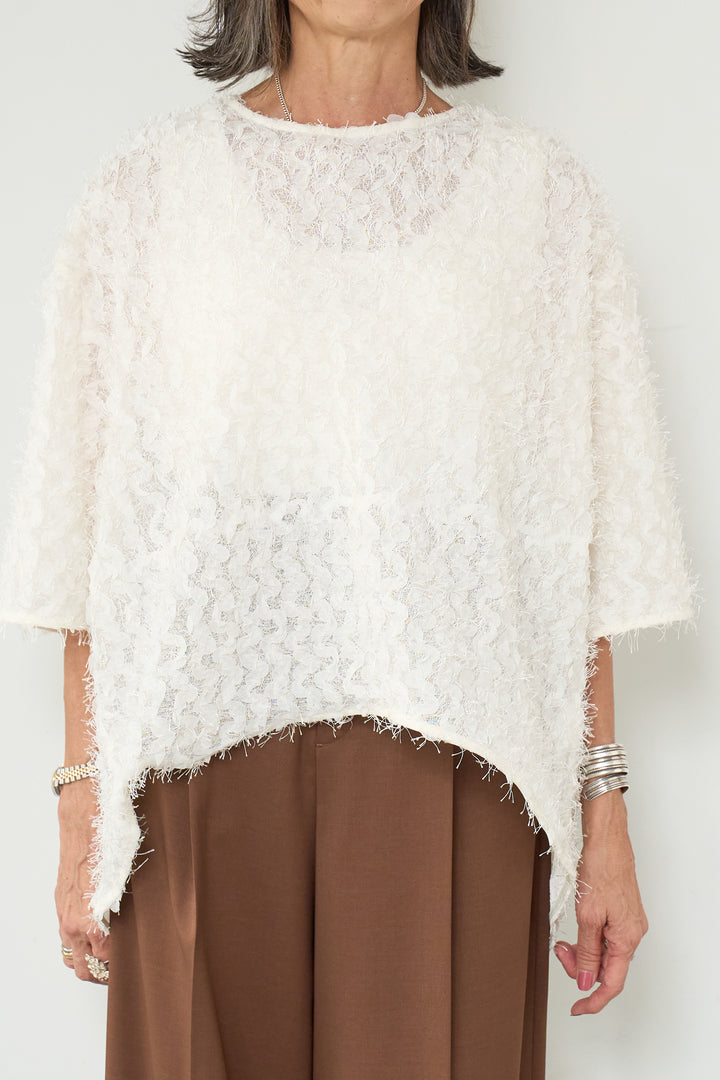 フェザーフリンジプルオーバー