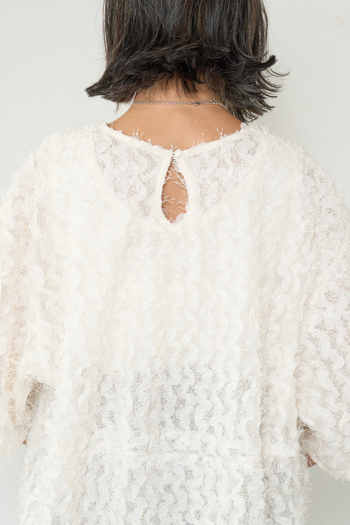 フェザーフリンジプルオーバー