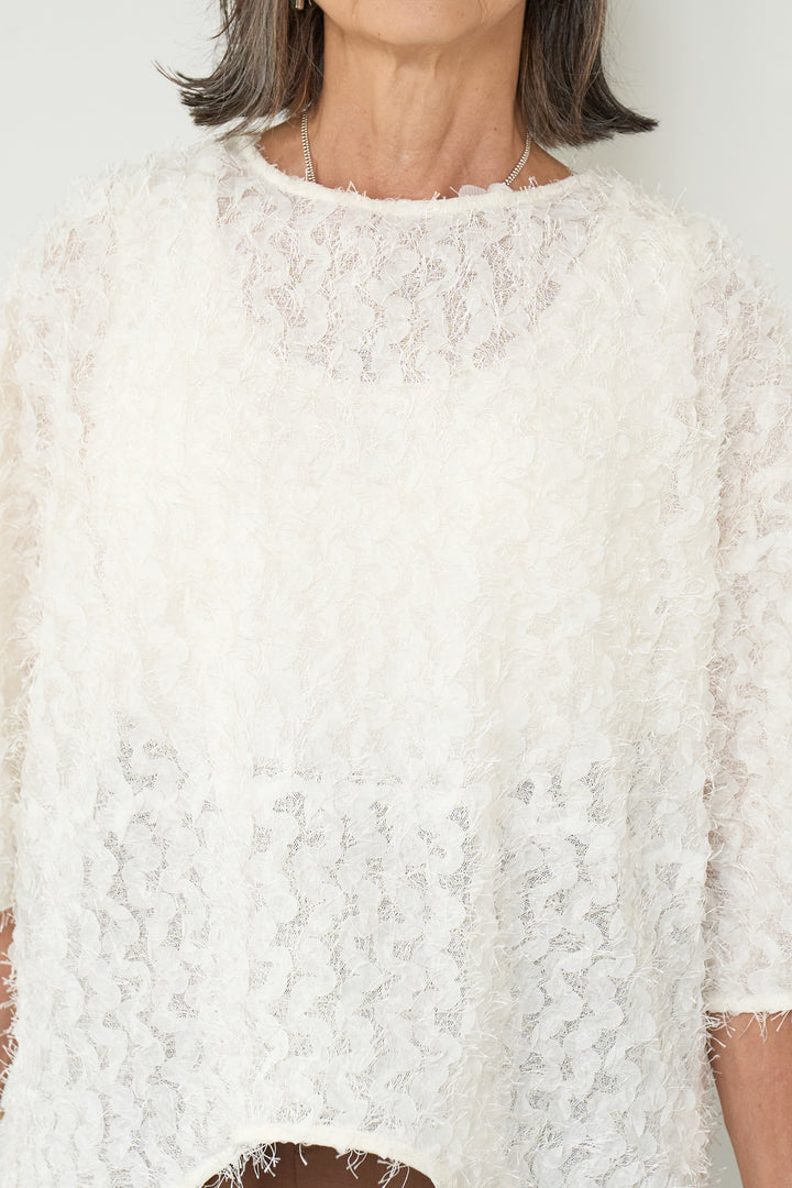 フェザーフリンジプルオーバー