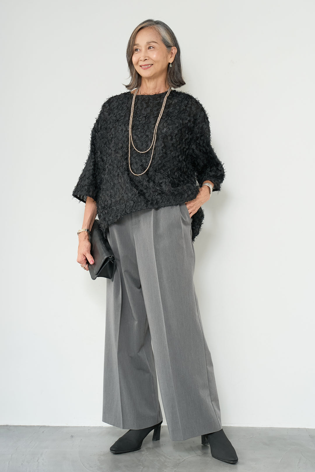 フェザーフリンジプルオーバー