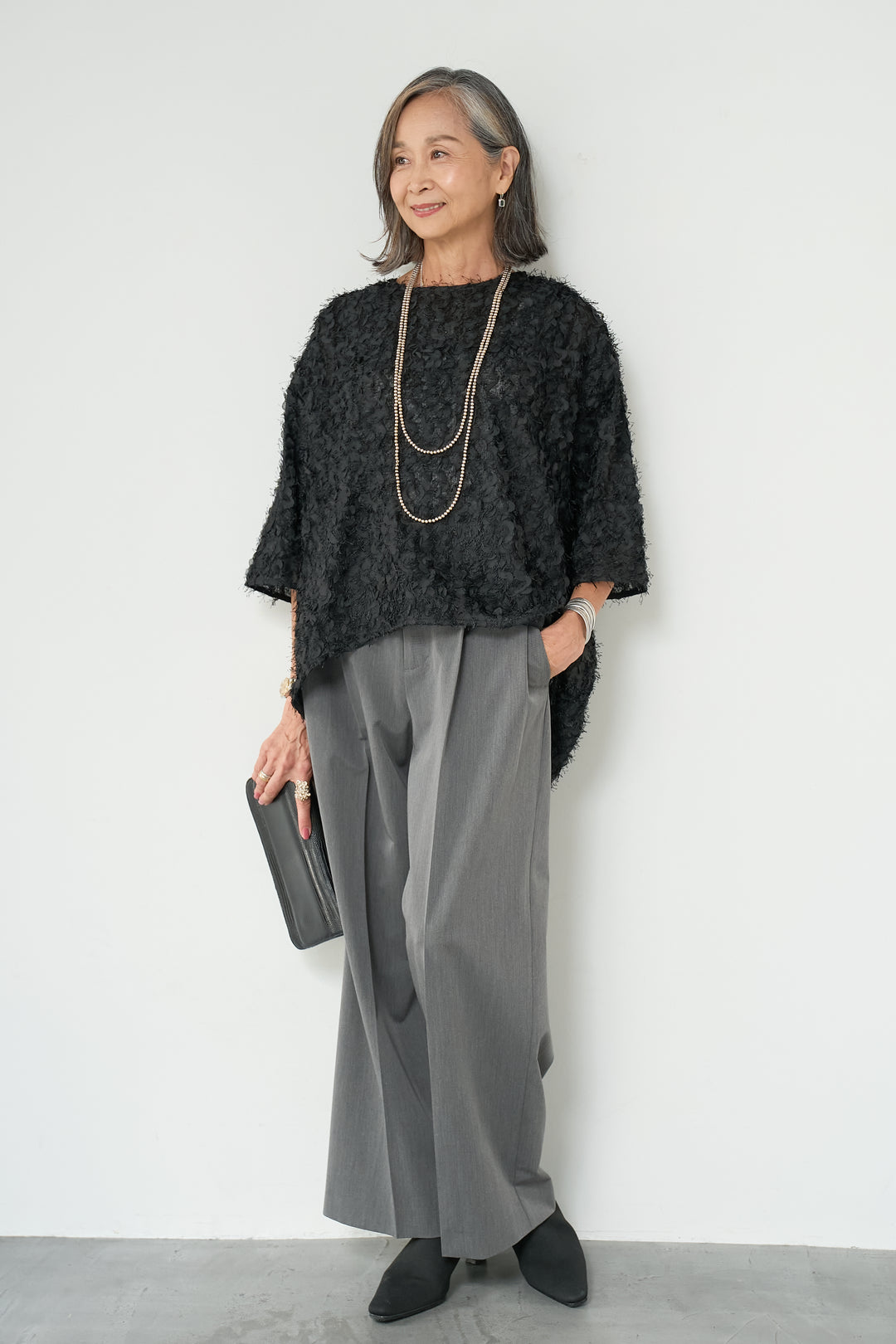 フェザーフリンジプルオーバー