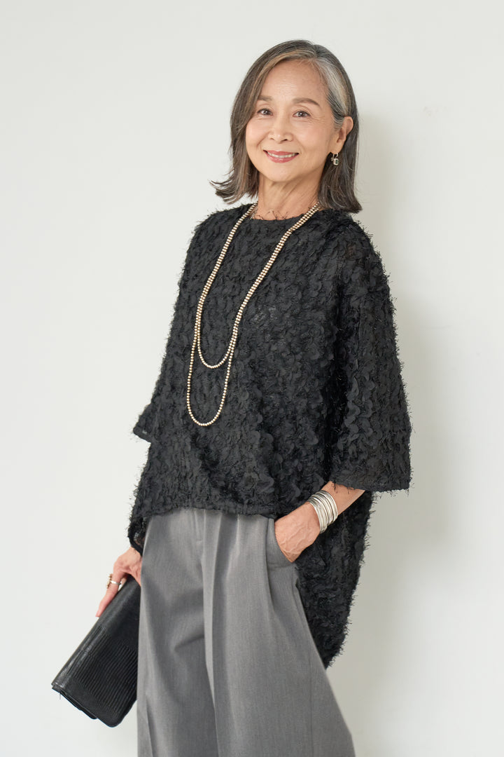 フェザーフリンジプルオーバー