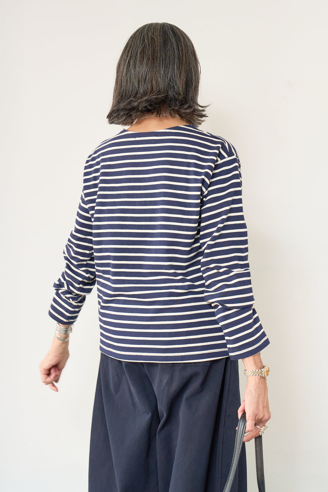 ボーダーカットソー