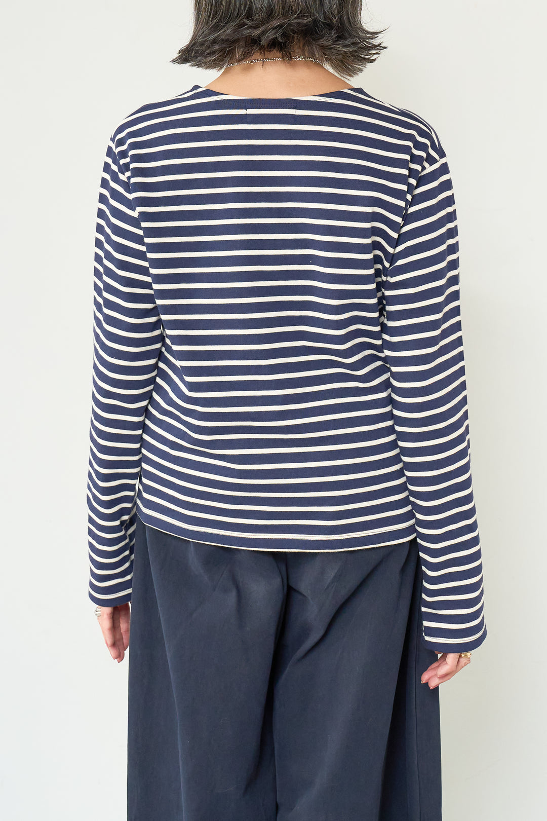 ボーダーカットソー