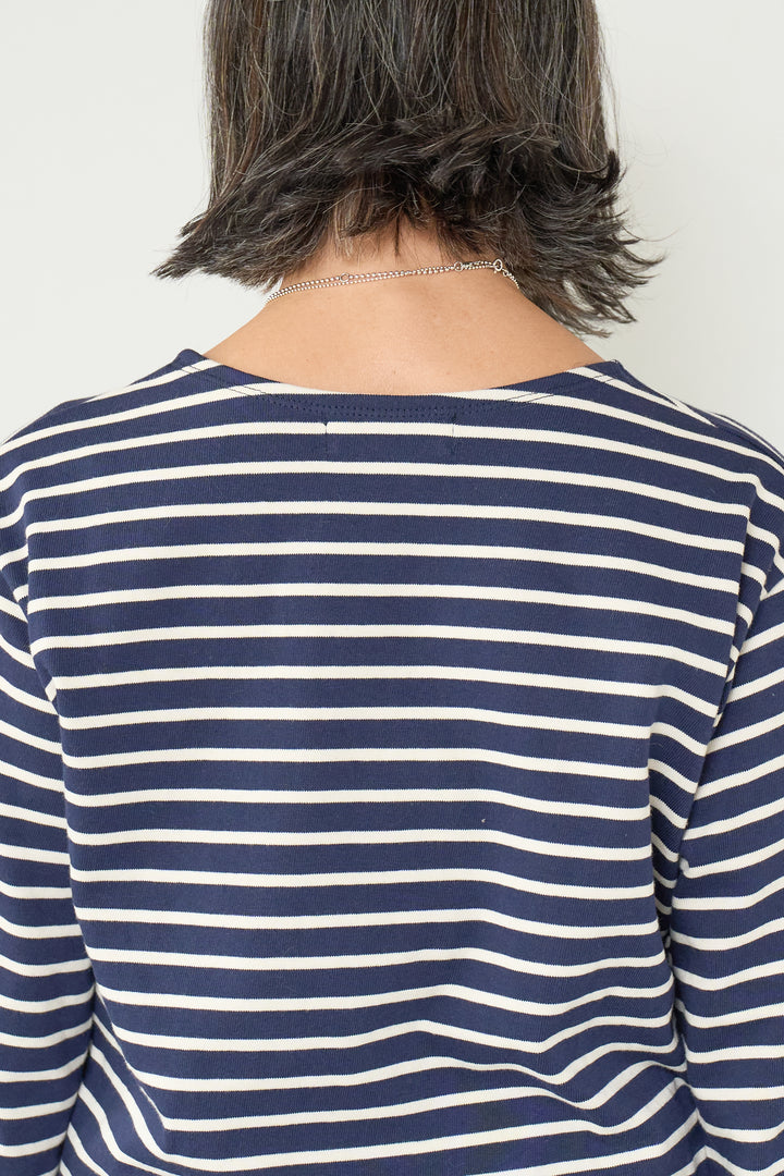 ボーダーカットソー