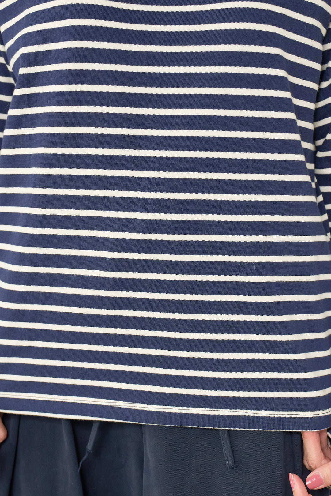 ボーダーカットソー