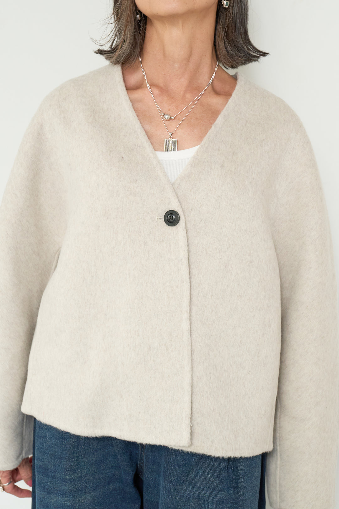 ウールショートコート