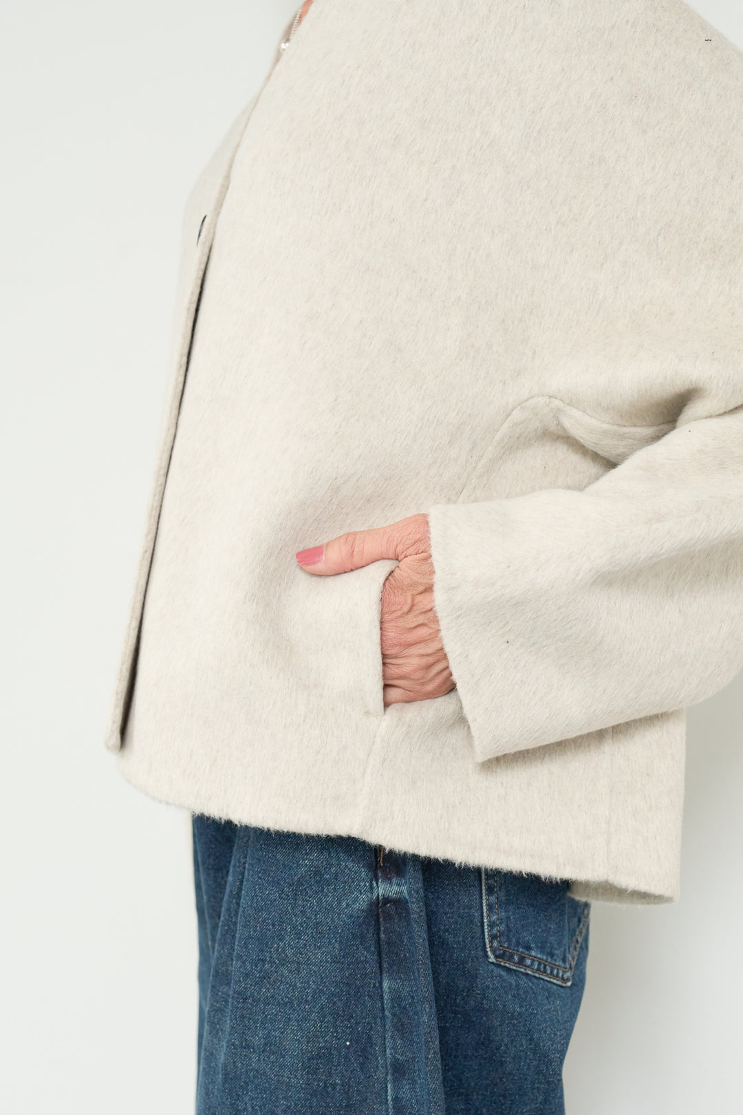 ウールショートコート