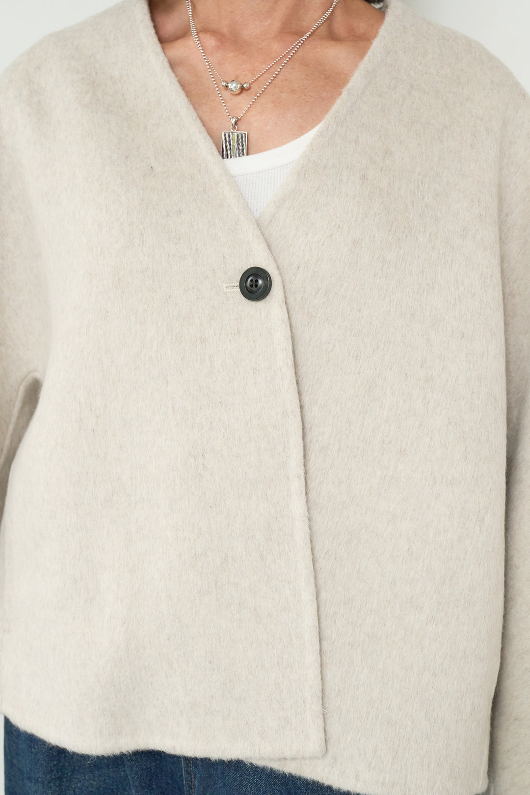 ウールショートコート