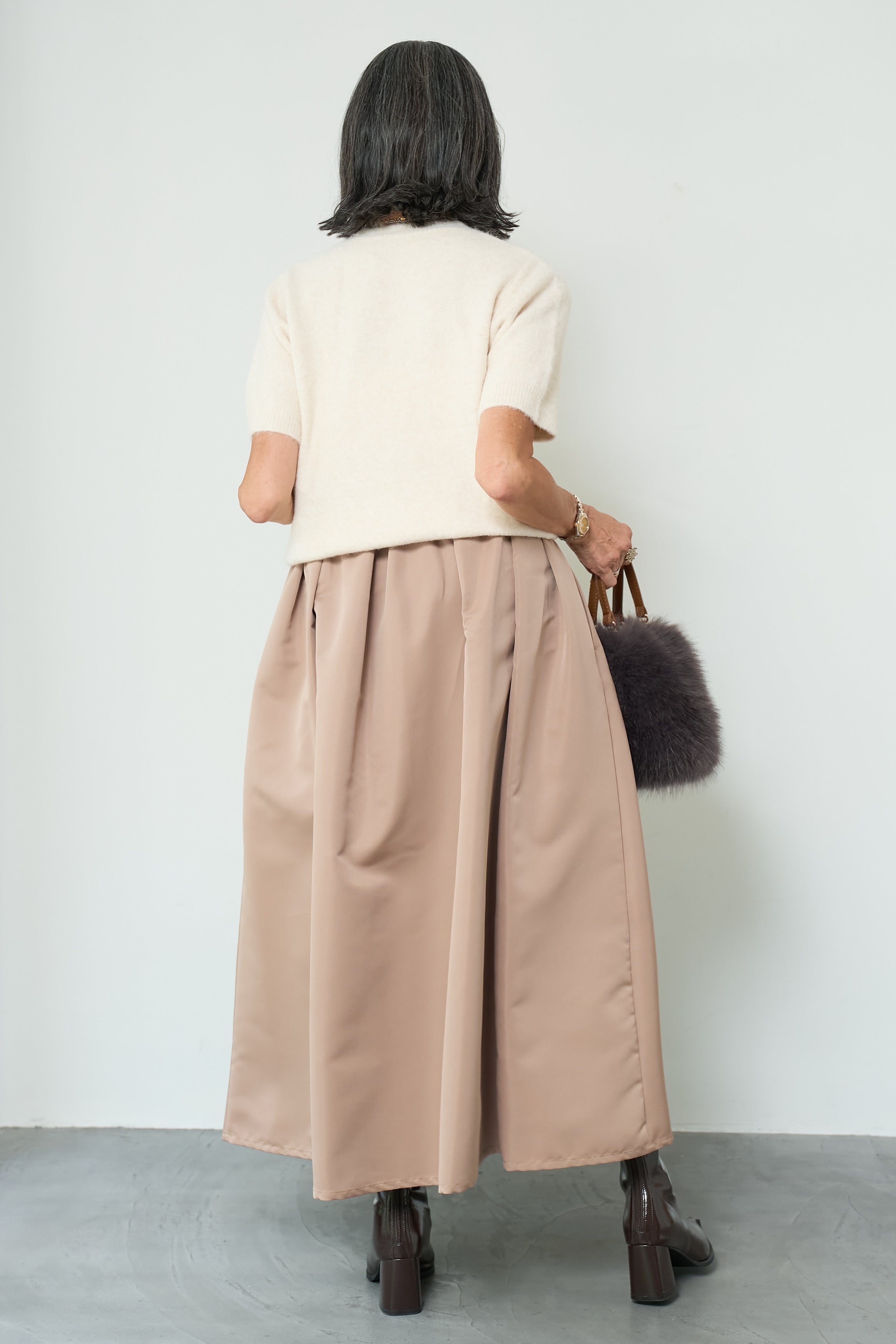 新品＊プラスオトハ　ライトグログランボリュームスカート　otoha ジャパンメイド】ライトグログランボリュームスカート – plusotoha