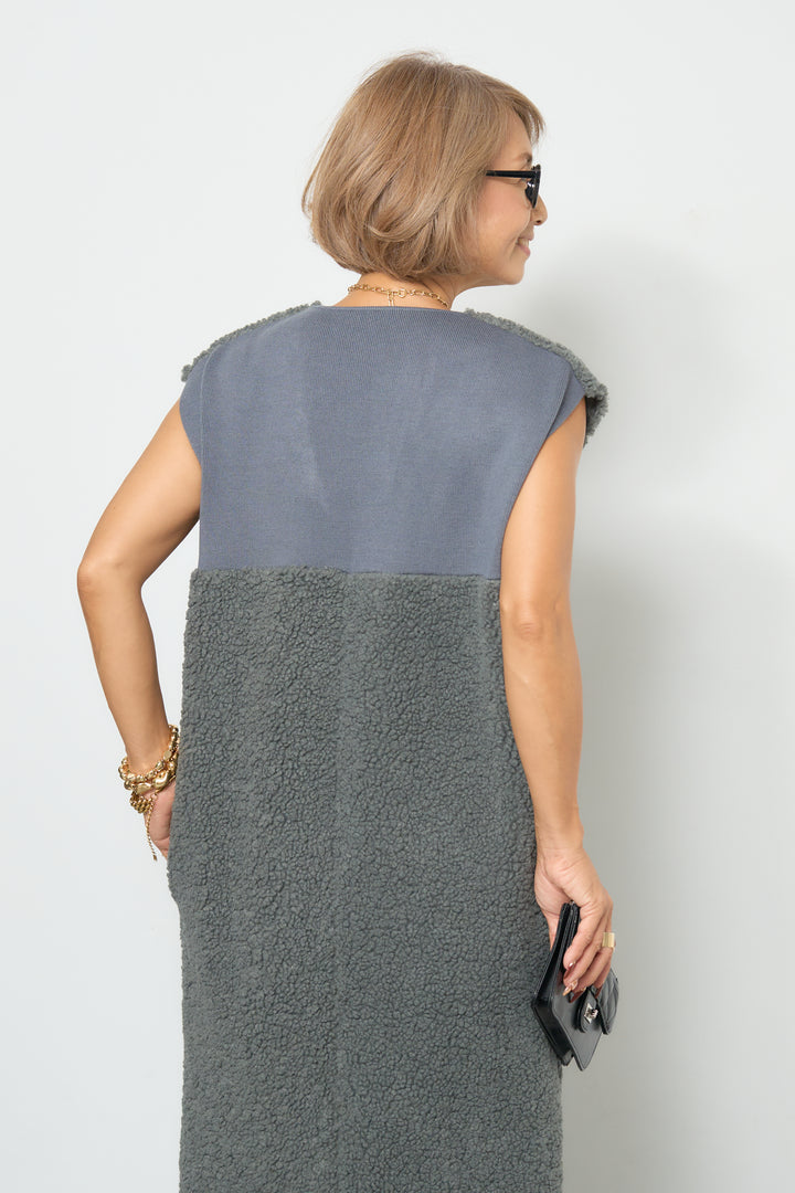 ブークレ切替ジャンパースカート