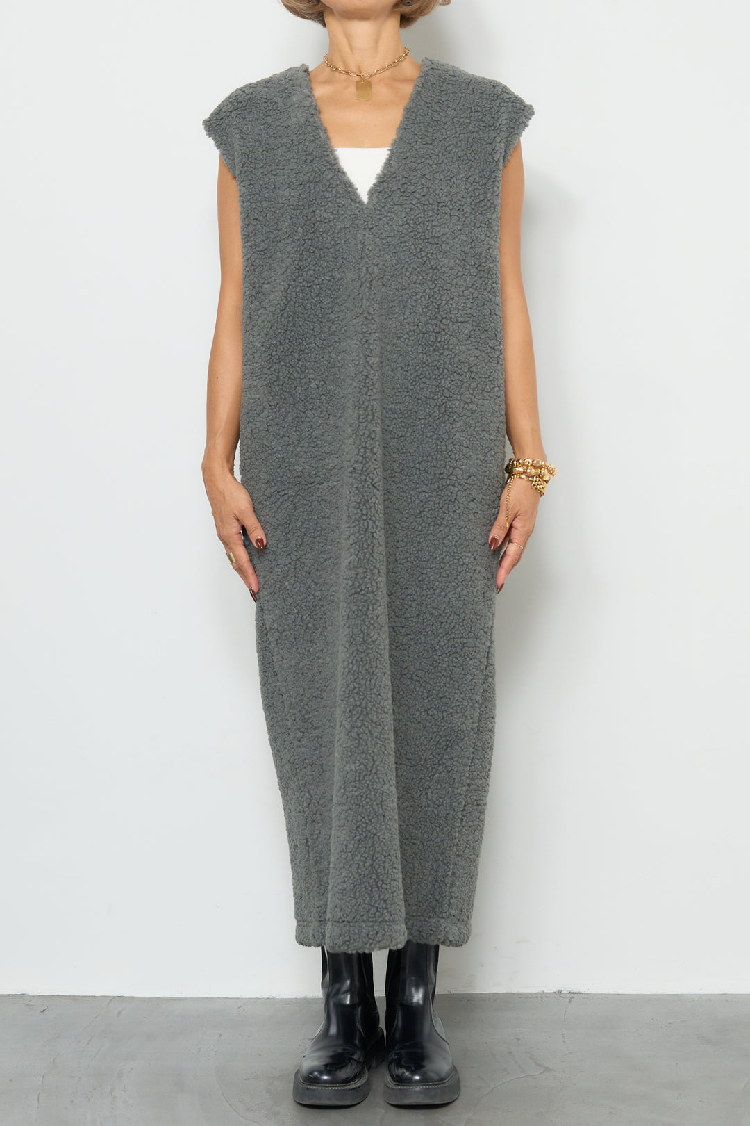 ブークレ切替ジャンパースカート