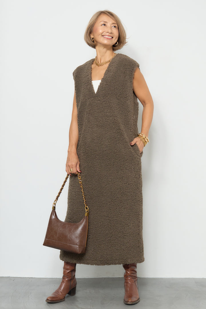 ブークレ切替ジャンパースカート