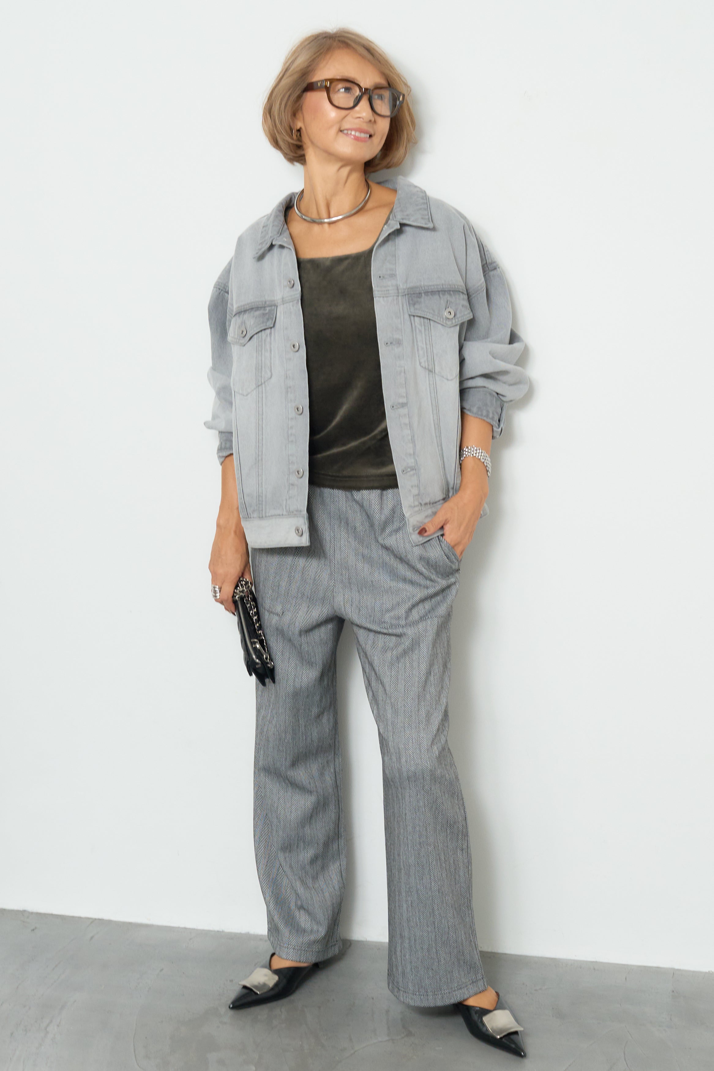 新品タグ付き PLUS OTO.HA バックコクーンGジャン フリーサイズ プラスオトハ PLUS OTO.HA BACKコクーンGジャン - メルカリ