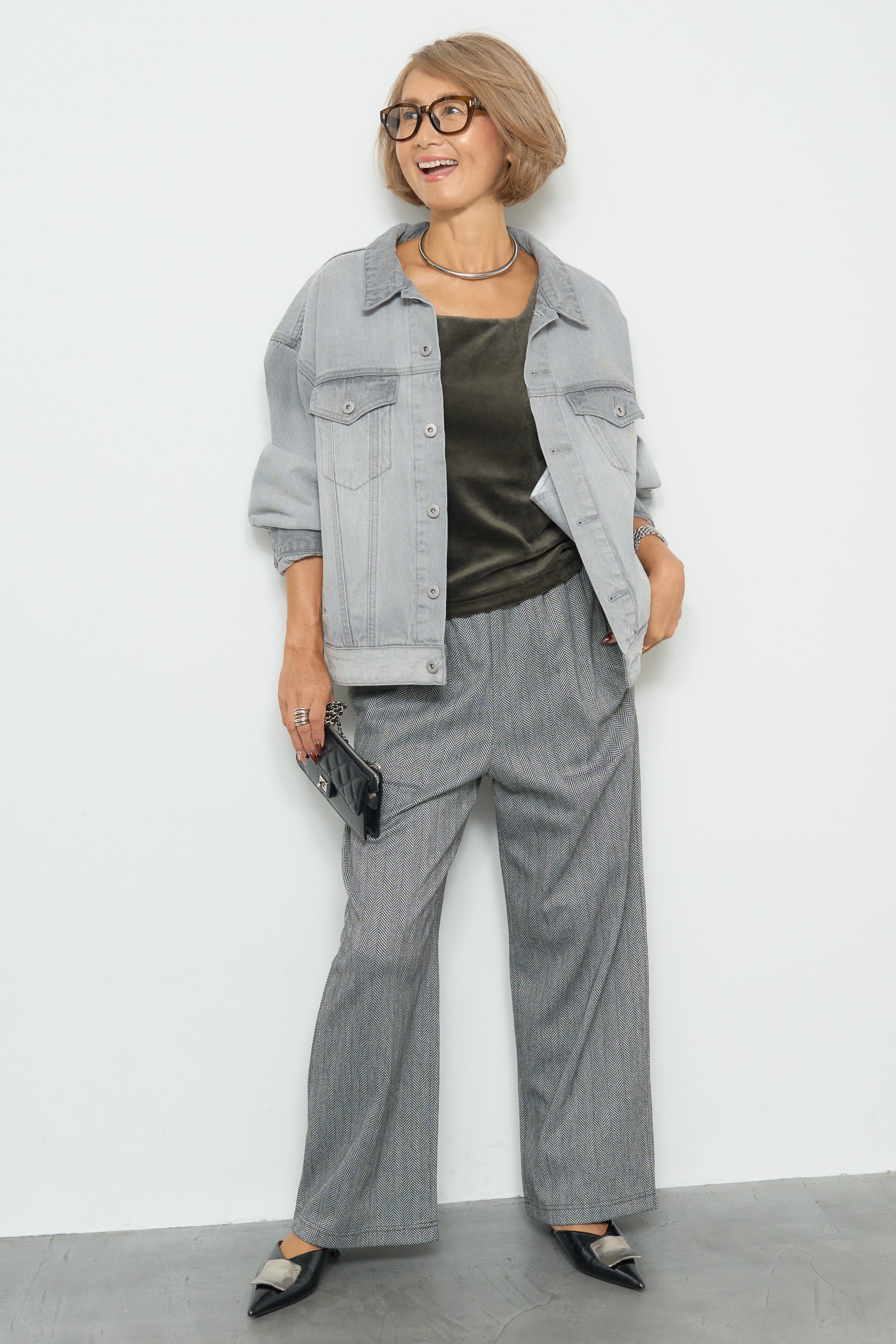 REIKOコラボ】バックコクーンデニムGジャン – plusotoha