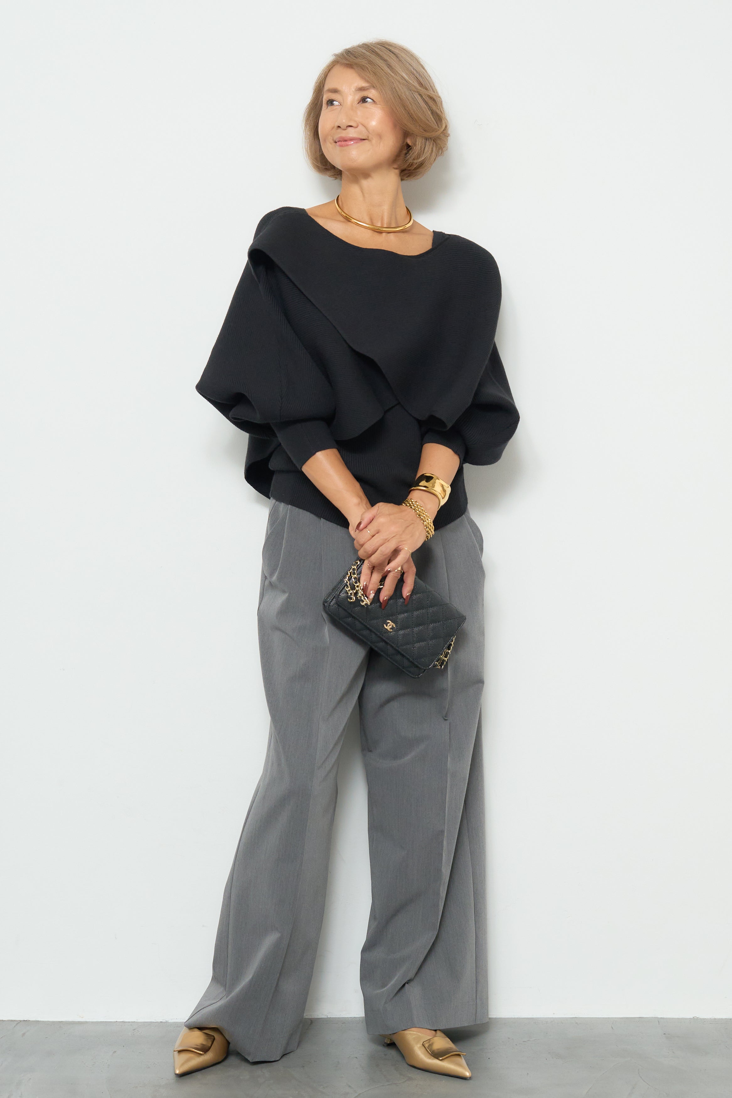 アシメケープタンクニットセット – plusotoha