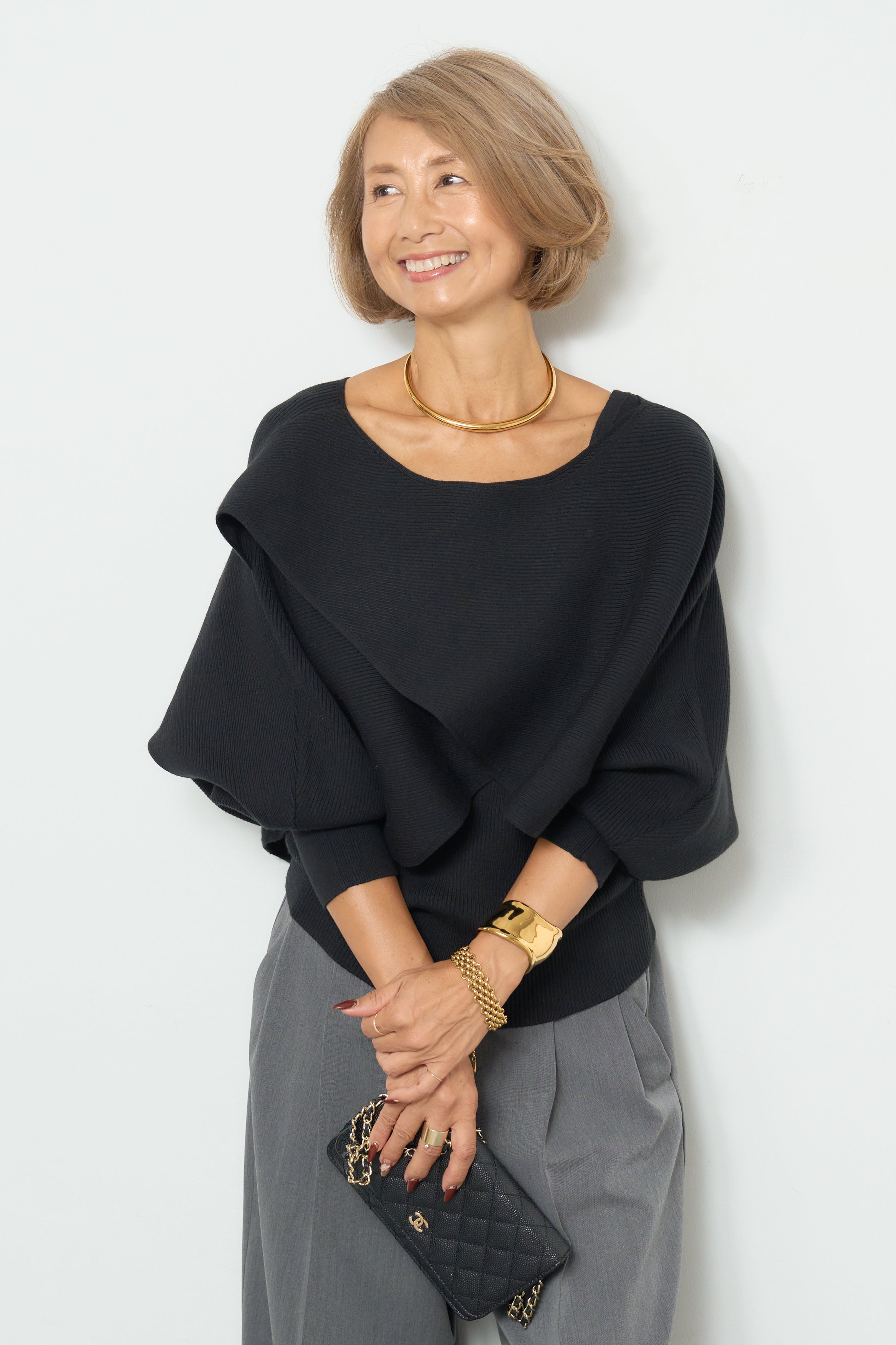 アシメケープタンクニットセット – plusotoha