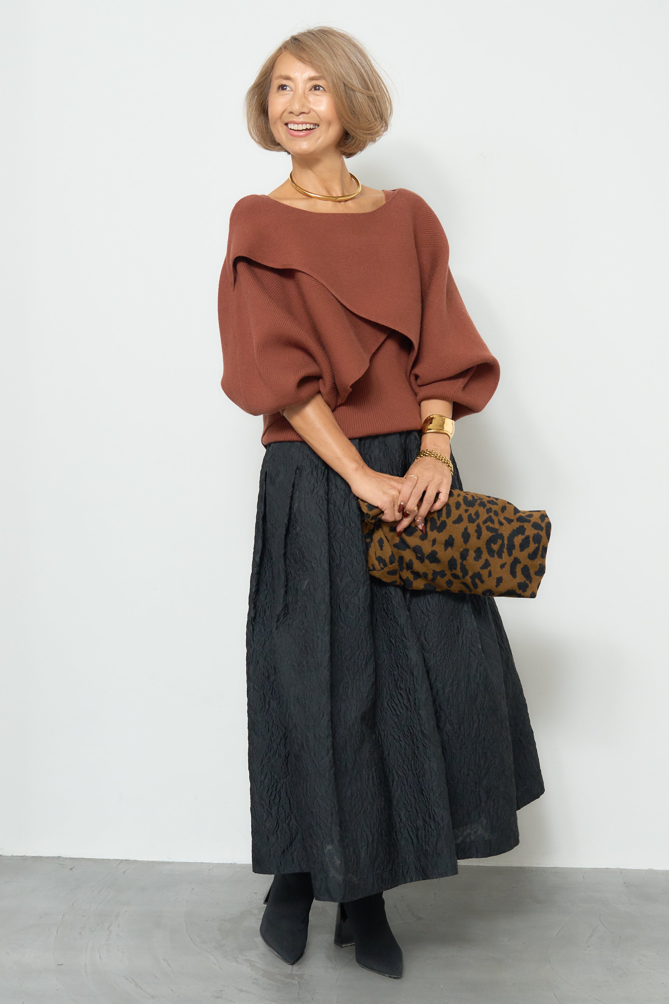 アシメケープタンクニットセット – plusotoha