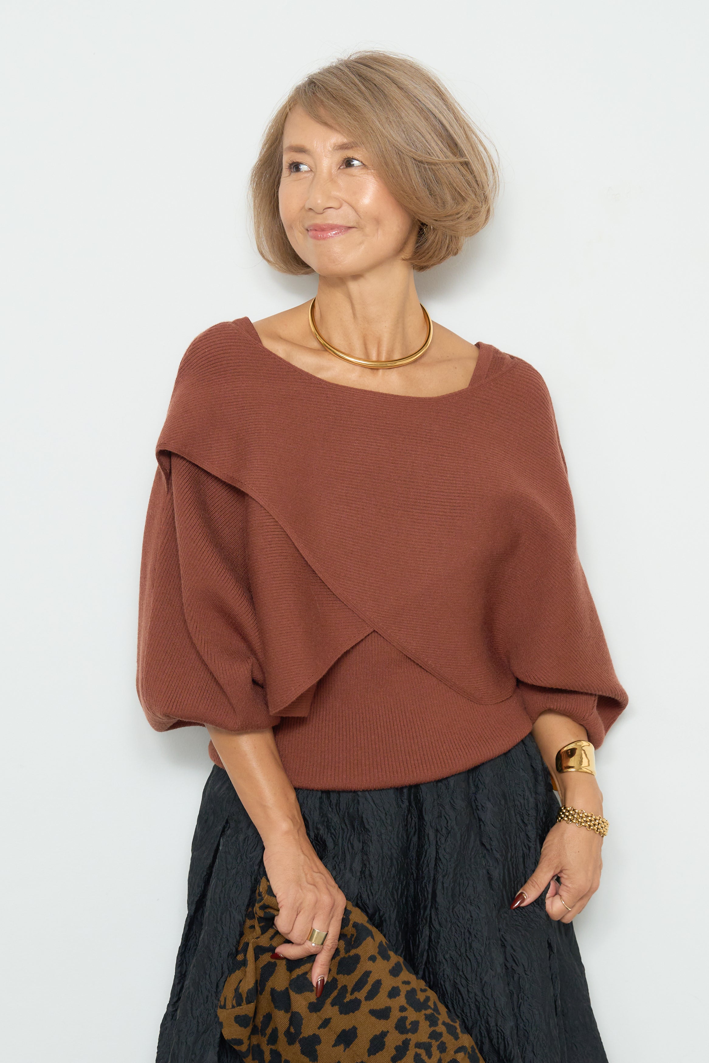 アシメケープタンクニットセット – plusotoha