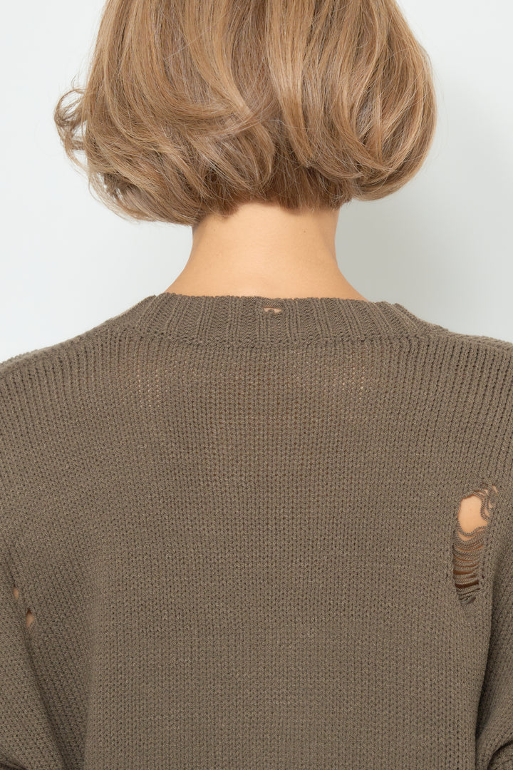 ダメージデザインニット