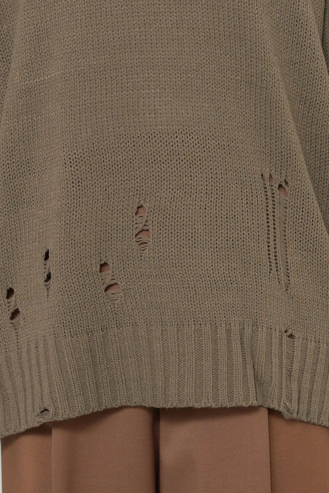 ダメージデザインニット