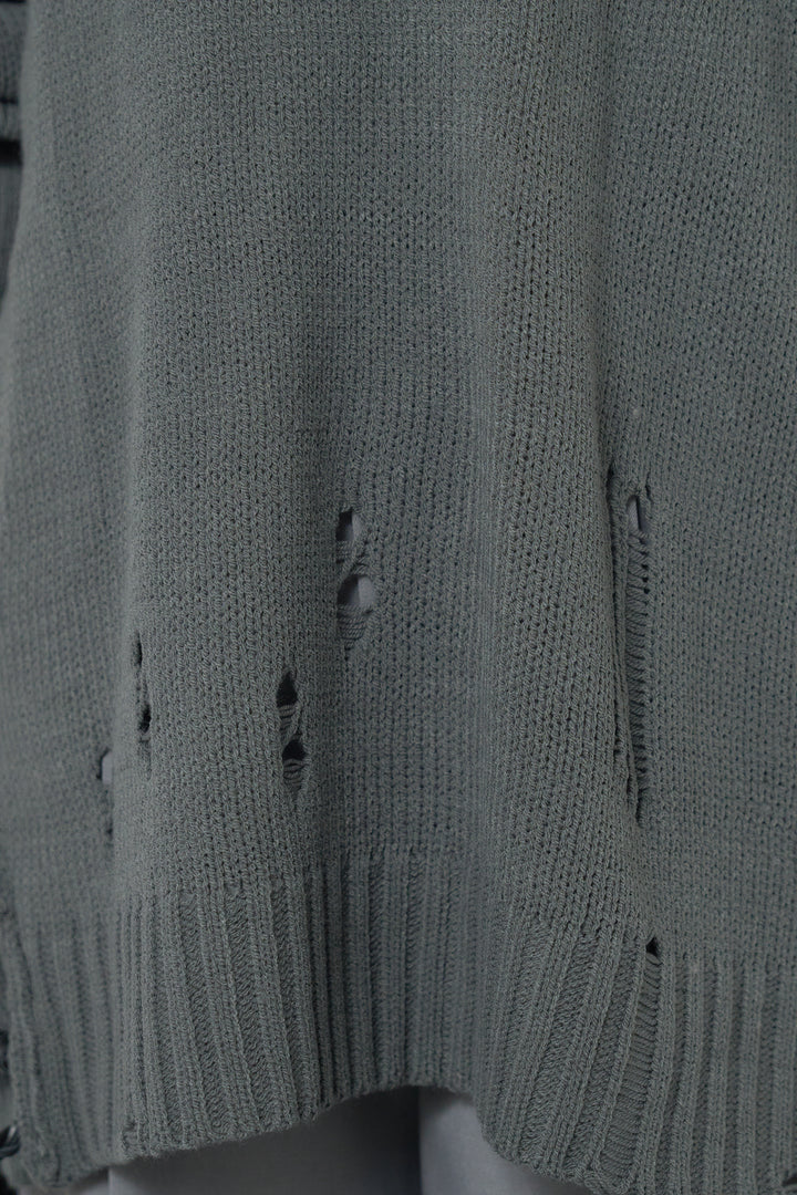 ダメージデザインニット