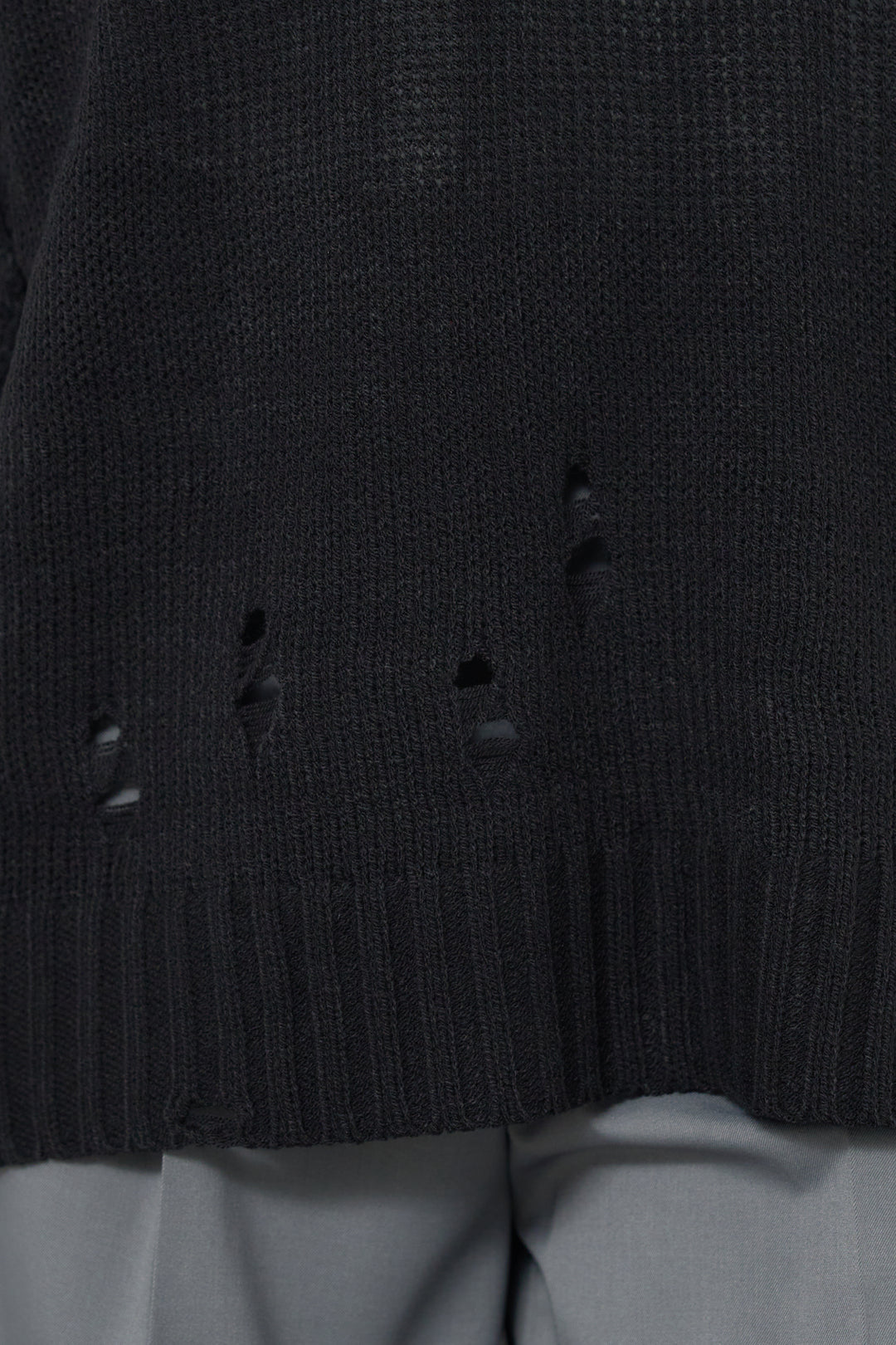 ダメージデザインニット