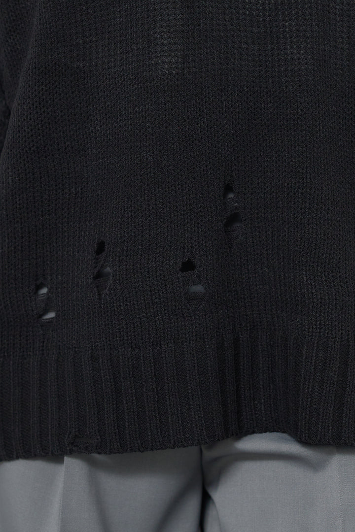 ダメージデザインニット