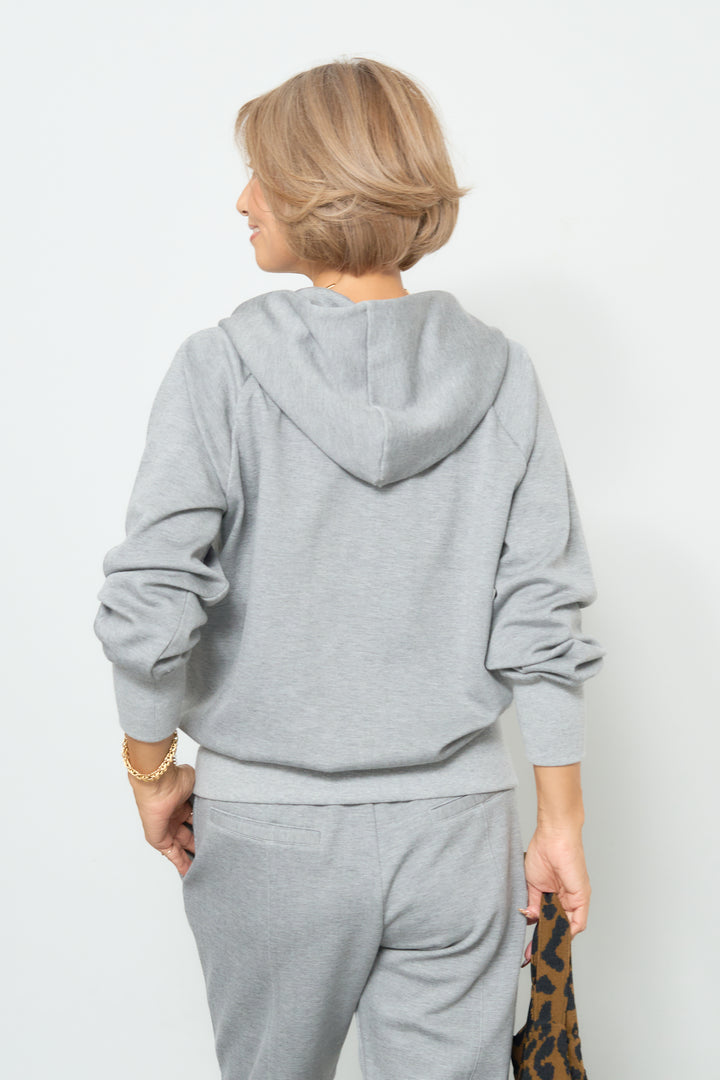 [SET]【REIKOコラボ】裏起毛スウェットパーカー+【REIKOコラボ】スウェット起毛ジョガーパンツ(2set)