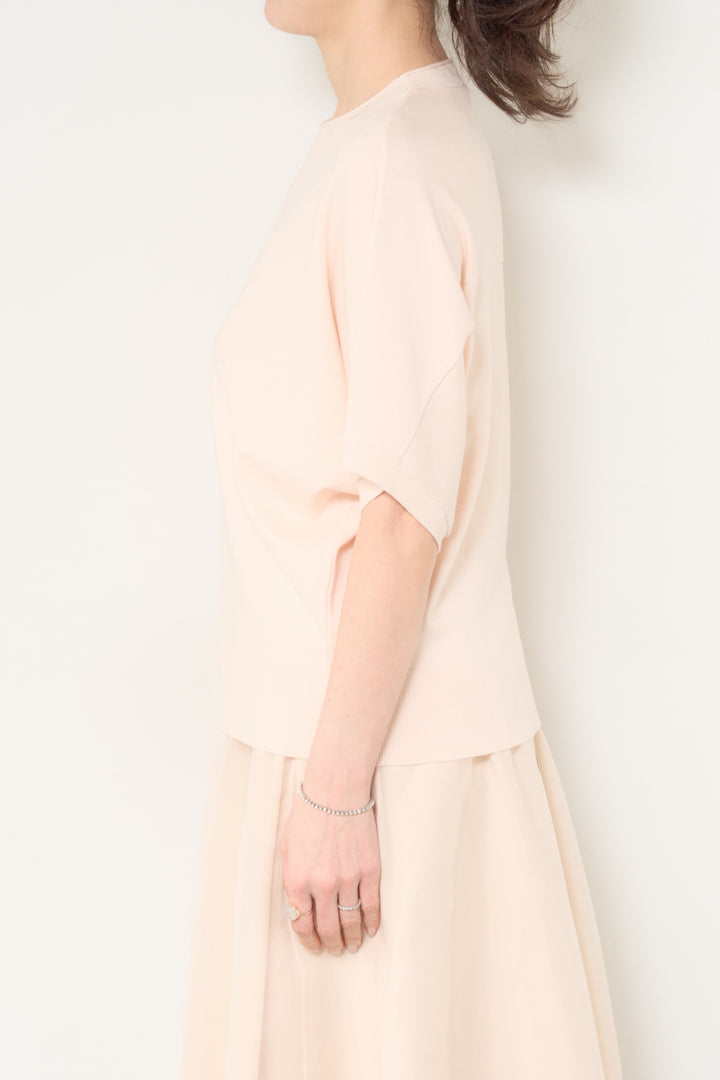 ドルマンショートスリーブニット