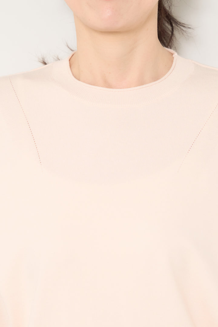 ドルマンショートスリーブニット