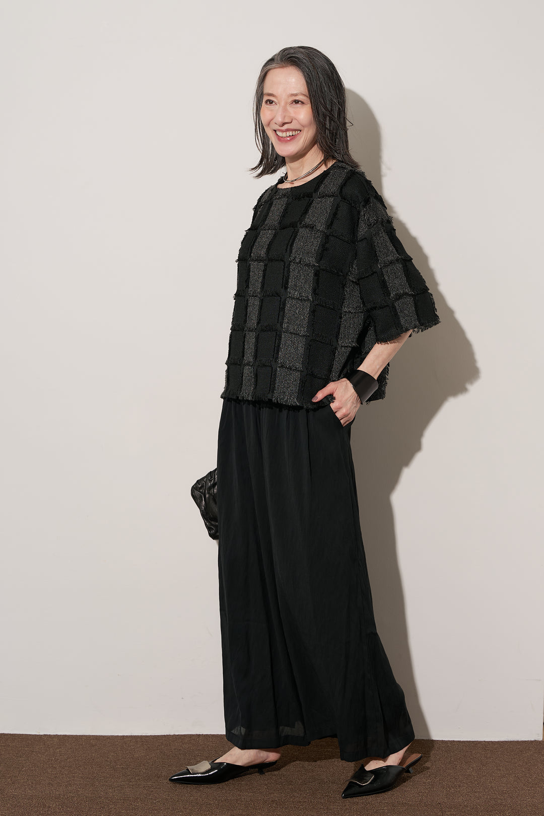 ギャザーリラックスパンツ