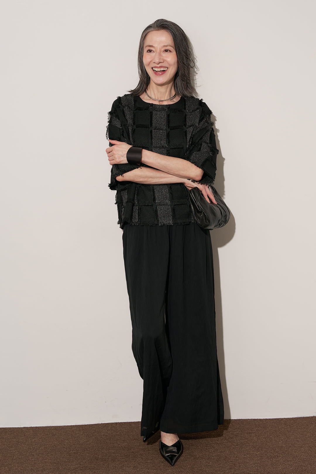 ギャザーリラックスパンツ