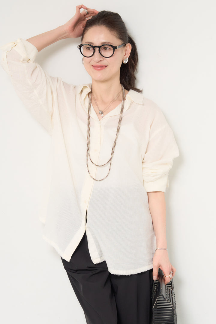 カットオフドビーシャツ